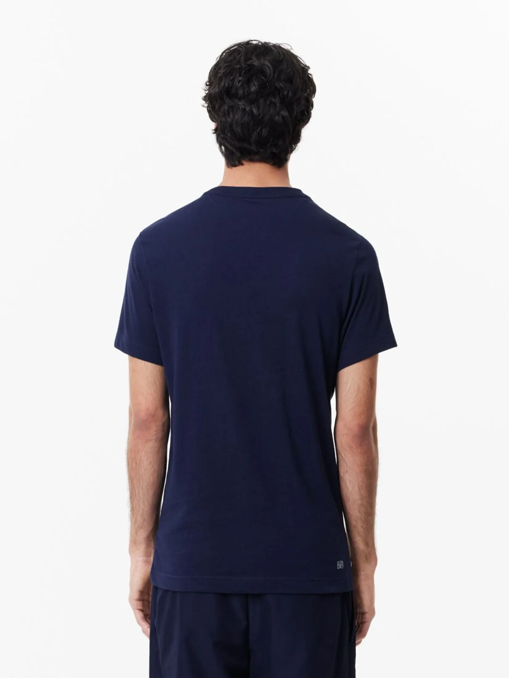 LACOSTE Ultra Dry XXL Logo Sport T-shirt Blue