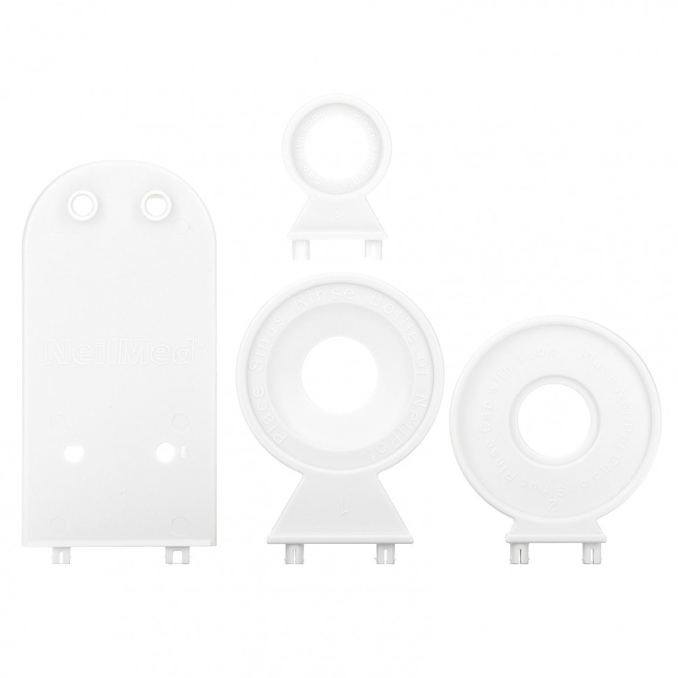 NeilMed, NasaDock Plus, подставка для саше, белая, 1 штатив NasaDock Plus