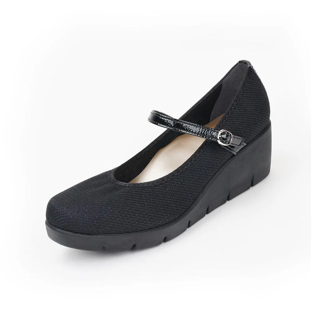 JOLI SNOB Black Comfort High Heels FC-39605