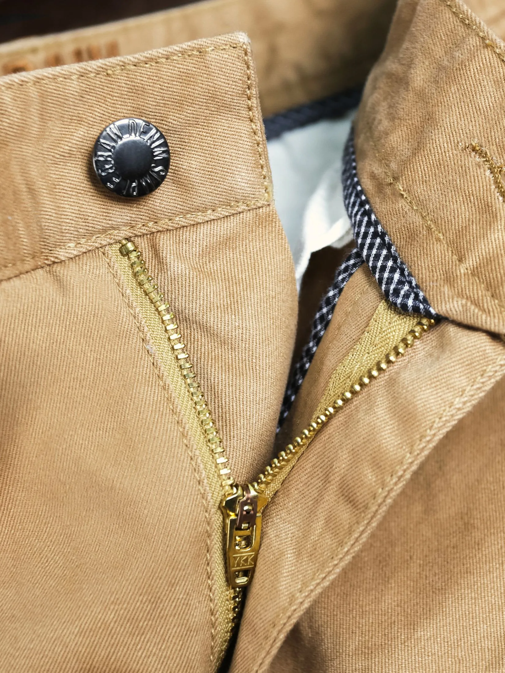 SIMPLE&RAW Timber Chino Pants Sk814 Brown