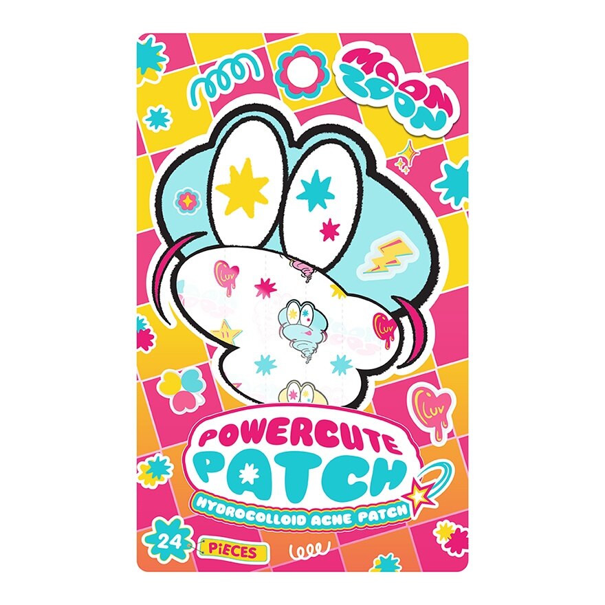 Moonzoon Powercute Patch Cloudy Pop 24pcs.