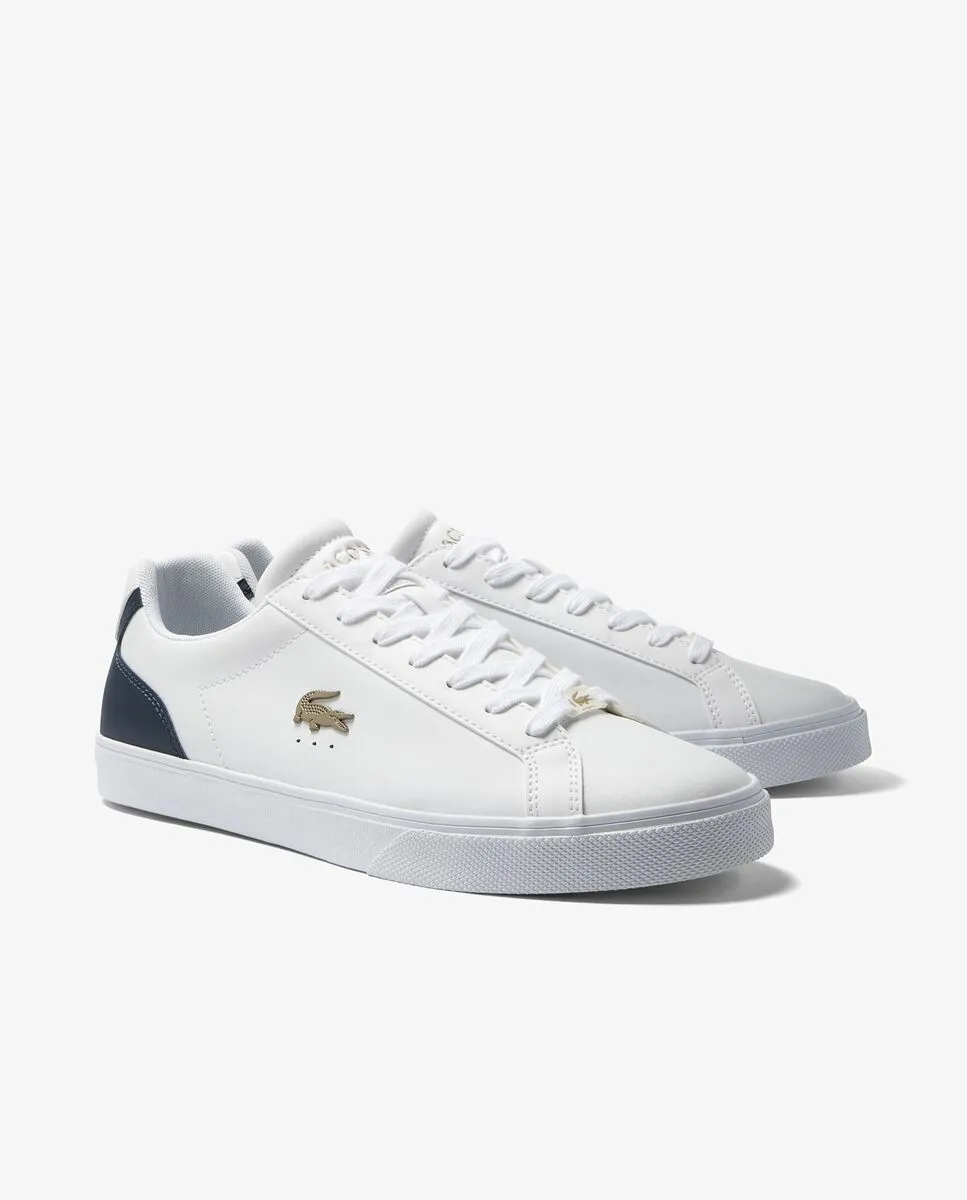 LACOSTE White Men’s Lacoste Lerond Pro Leather Trainers