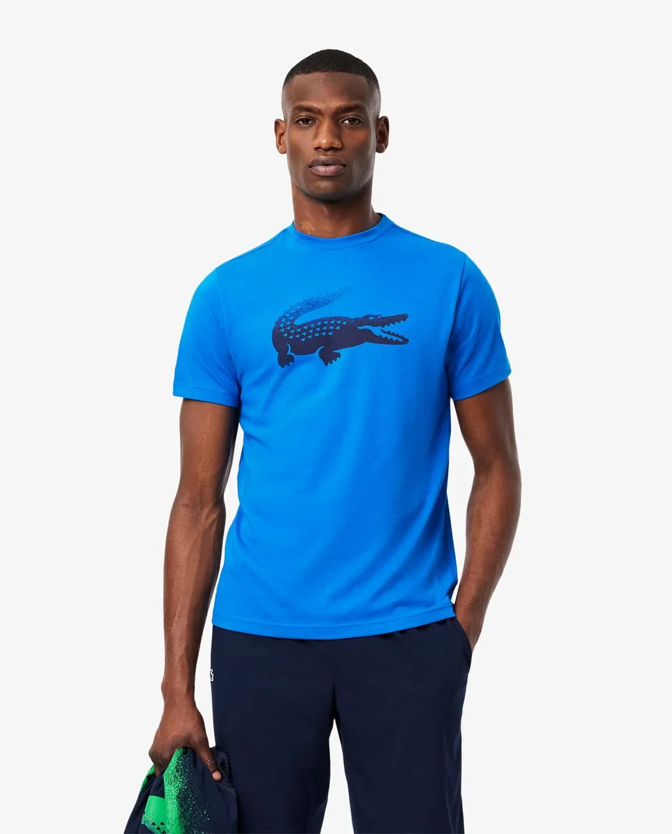 LACOSTE Lacoste Tennis x Daniil Medvedev T-Shirt Blue