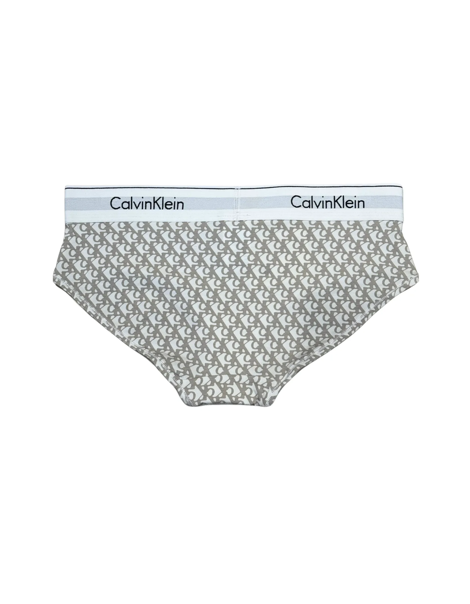 CALVIN KLEIN Women's Modern Cotton Hipster Light Grey