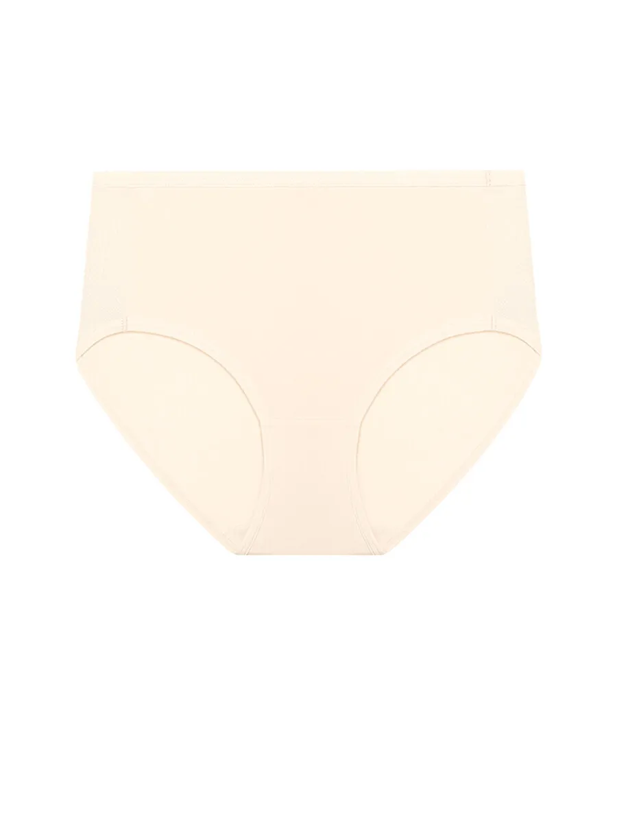 SABINA Panty Woman Microfiber High Waisted - Ivory