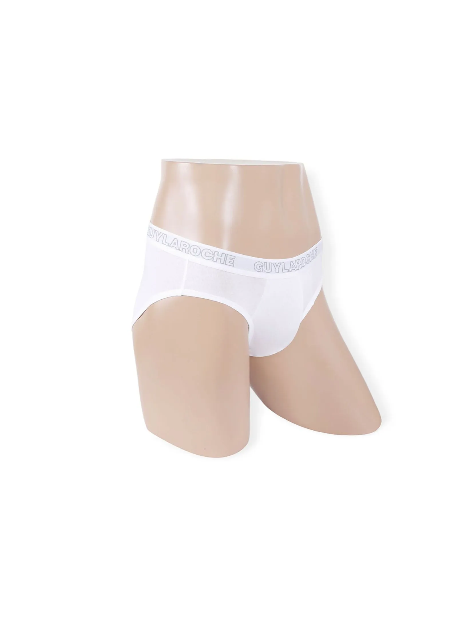 GUY LAROCHE INNERWEAR Men BRIEF Underwear PACK 2 Pcs. - White