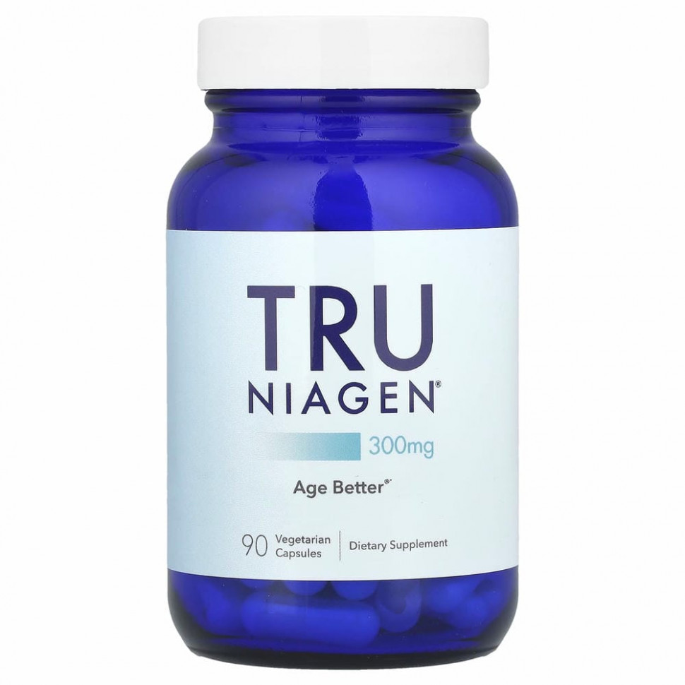 Tru Niagen, Age Better, 300 мг, 90 вегетарианских капсул