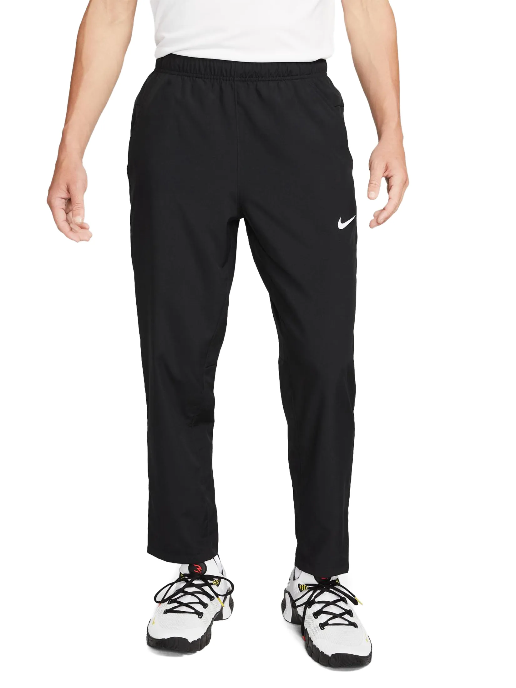 NIKE Men Joggers Dri-Fit Form Black/Black/Reflective Silv