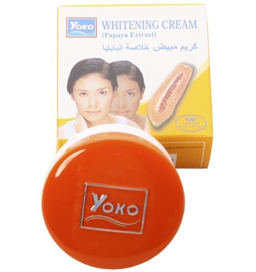 Отбеливающий крем с папайей от пигментных пятен Yoko 4 гр