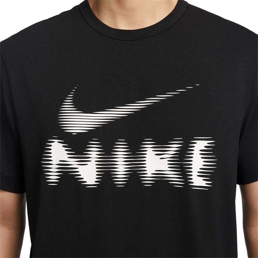 NIKE Men Training T-Shirt Dri-FIT UV Hyverse Black - NI083AP749EJTH