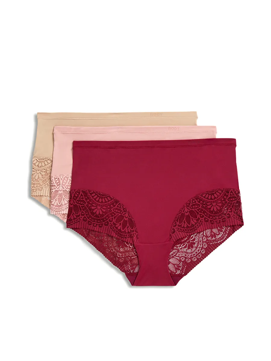 MARKS & SPENCER Women Full Briefs Body Soft 3pk