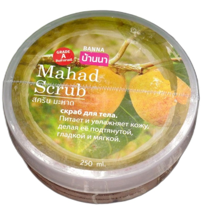Скраб для тела с фруктом лакуча (махаад) Banna 250 мл