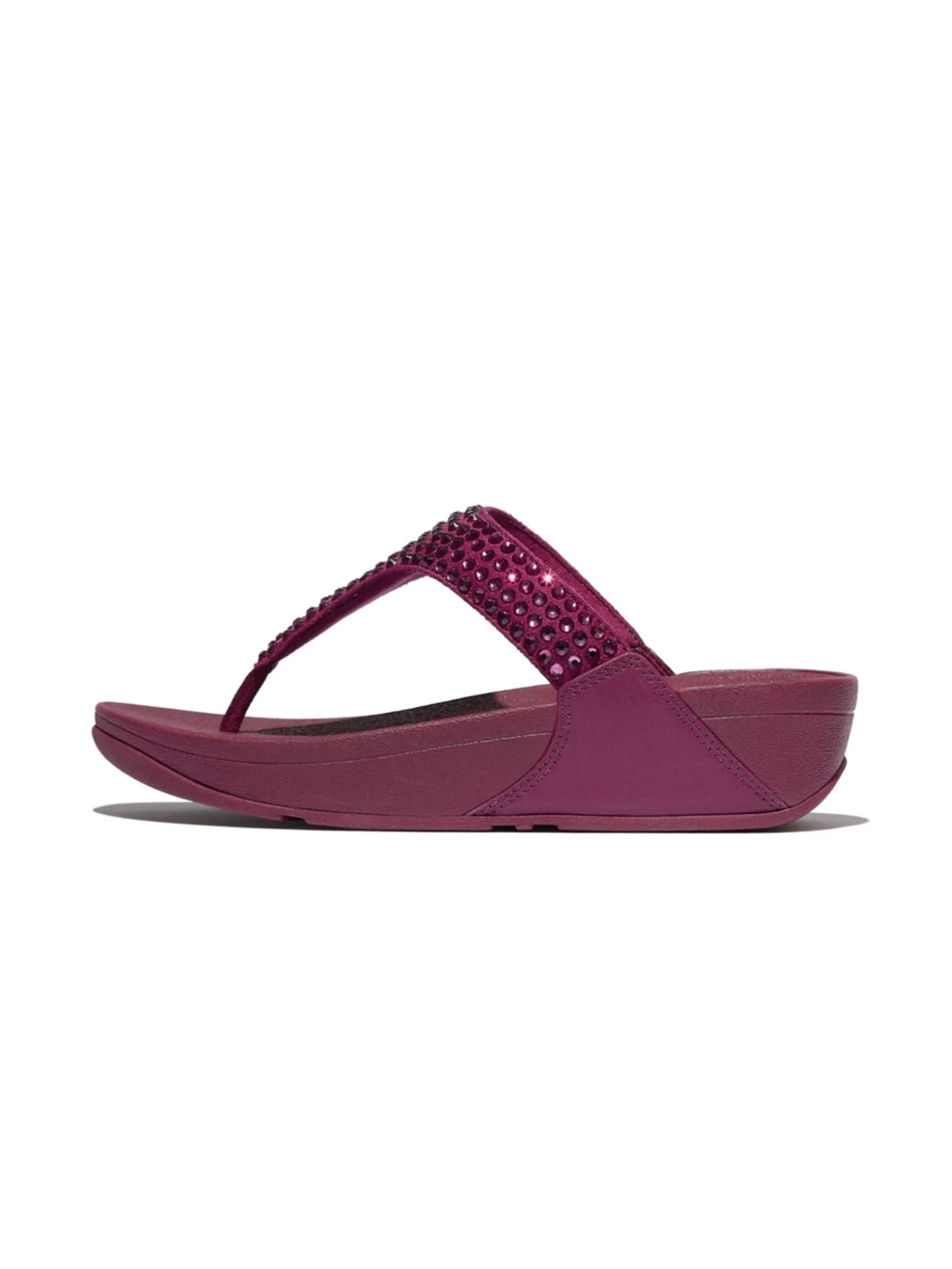 FitFlop™ WOMEN'S LULU MAXI-CRYSTAL TOE-POST RED