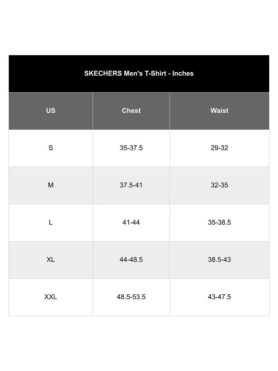 SKECHERS Urban Running: Performance Short Sleeve Tee Men Running T-Shirt Blue - SK108AP810EFTH