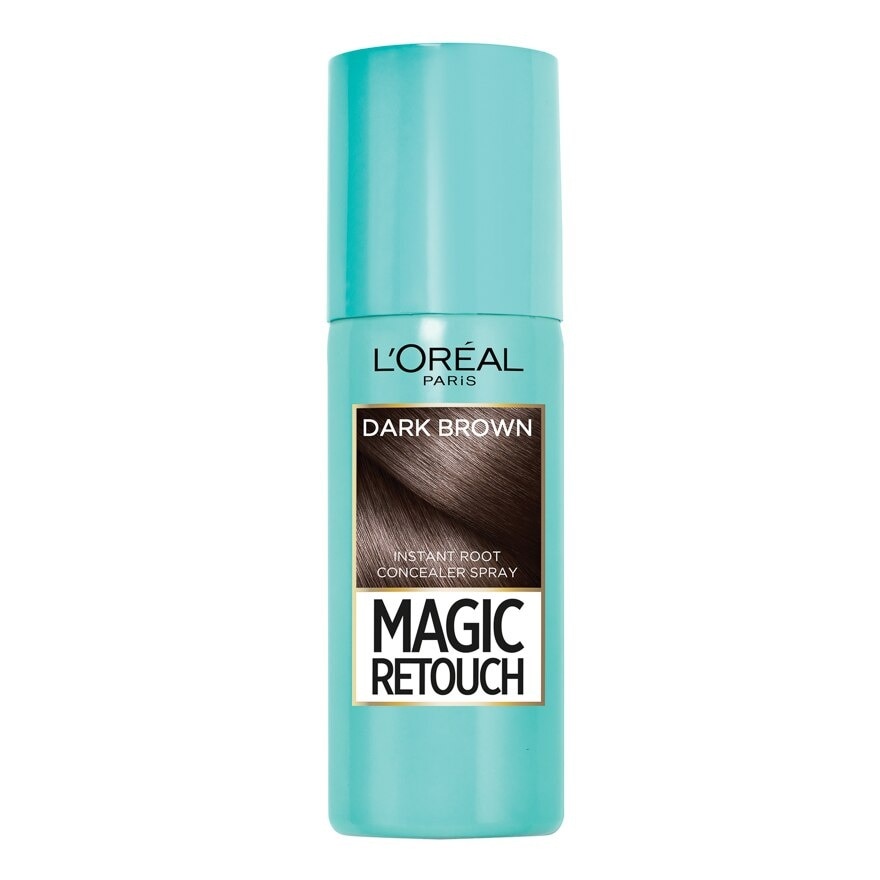 L'Oreal Paris Magic Retouch Instant Root Concealer Spray Dark Brown 75 Ml. - Dark Brown