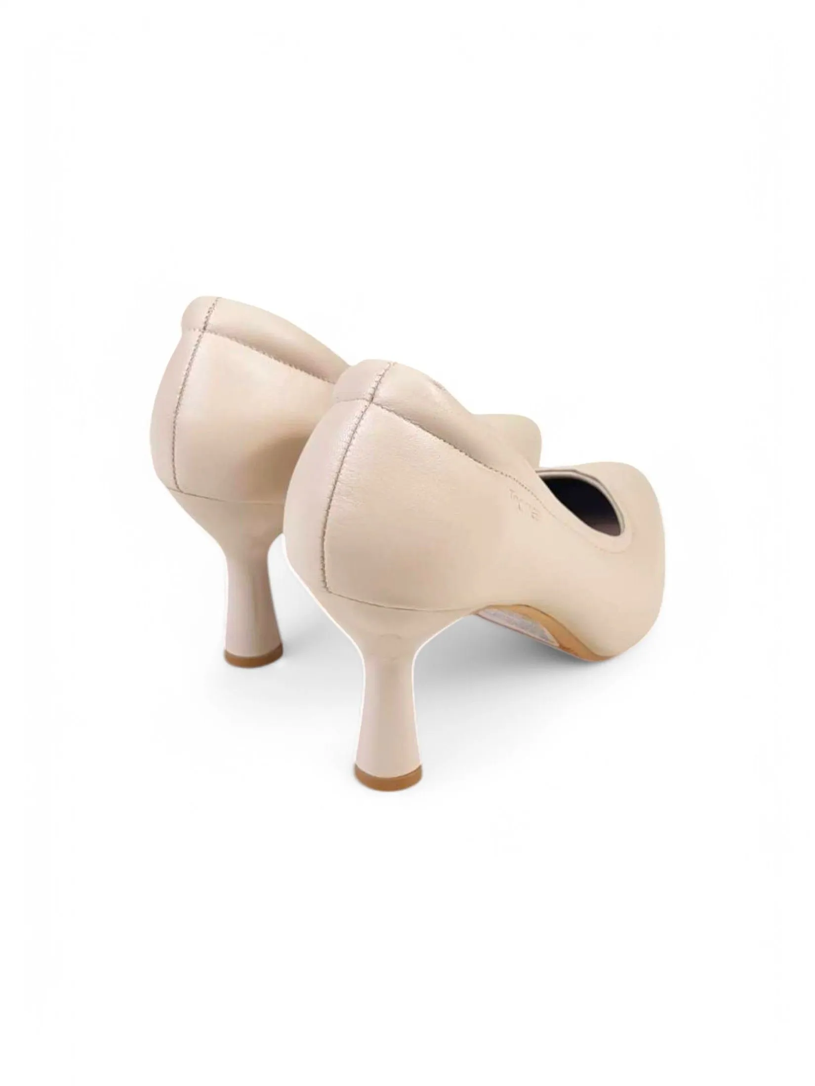 THAMES Women High Heels Height 3 inch Cream