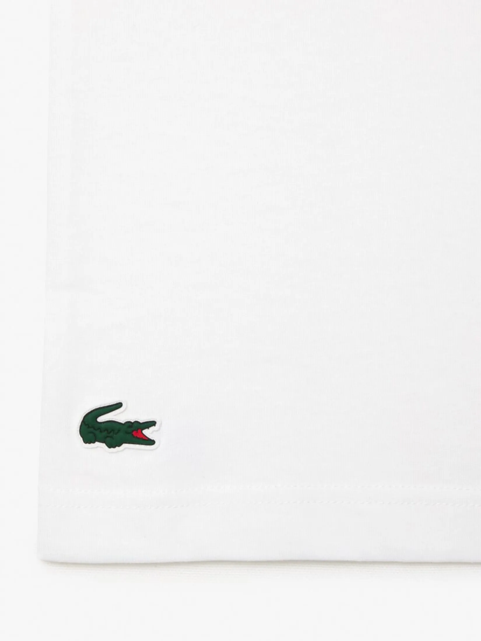 LACOSTE Ultra Dry Cotton Sport T-shirt White