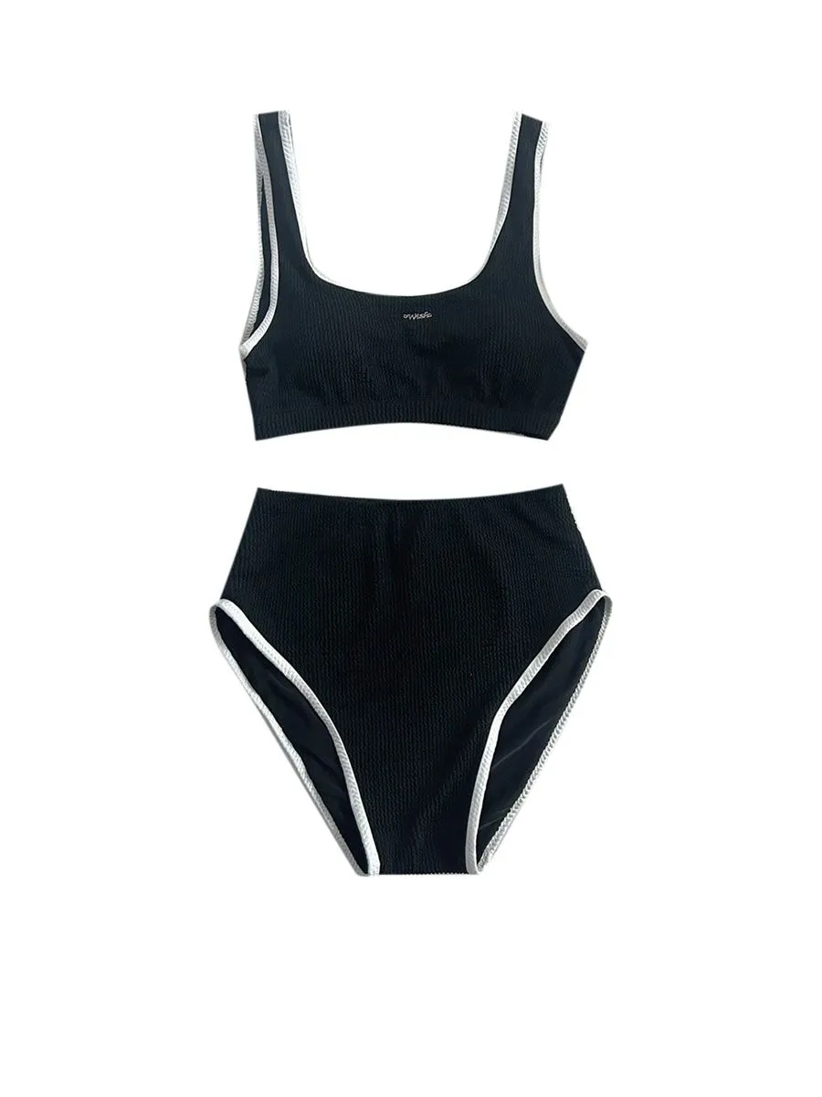 BEWISH ANANA Bahamas sport bra + highwaist bottom BHMTP01 Black