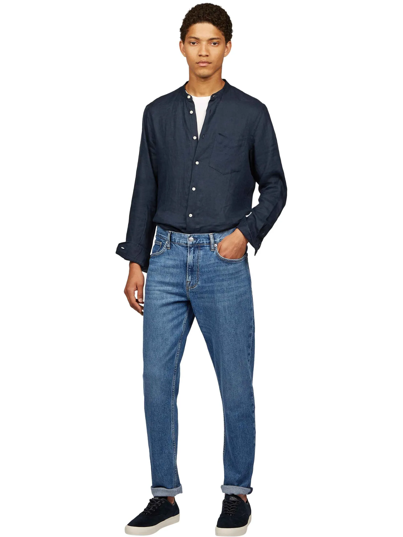 TOMMY HILFIGER MEN JEANS Denim Tapered