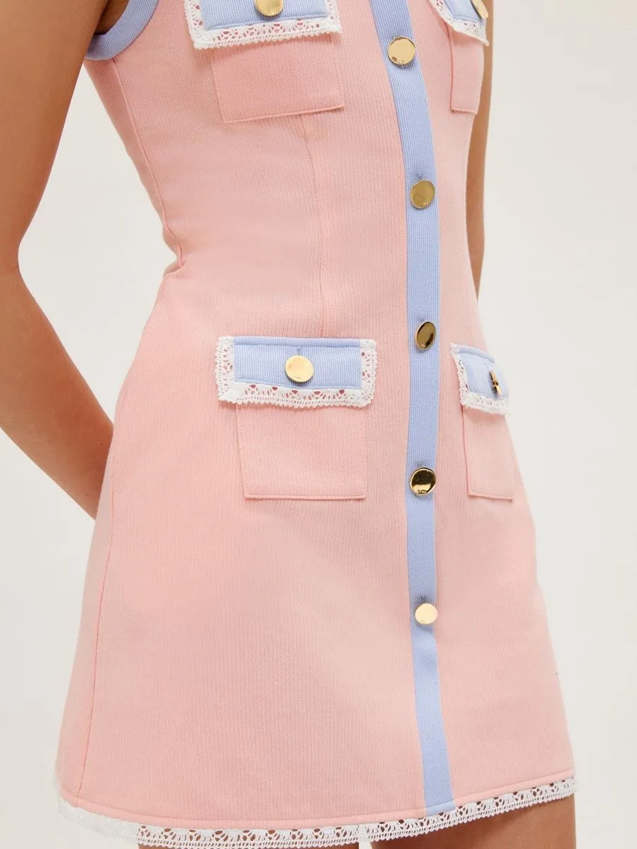 ASV ( SS24)Mariposa Women Mini Dress Pink