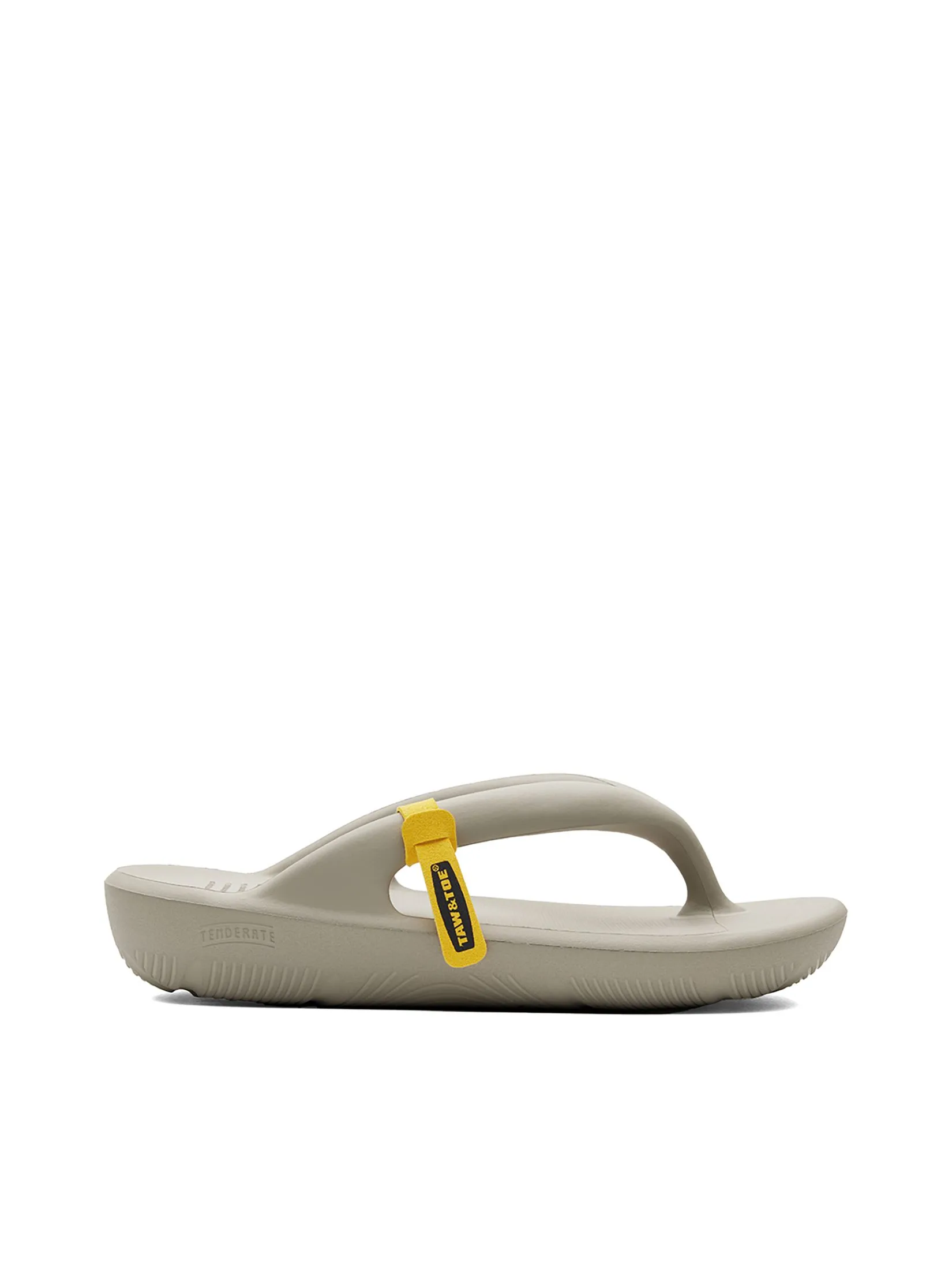 TAW&TOE Unisex Flip Flop Zerovity OG Warm Grey