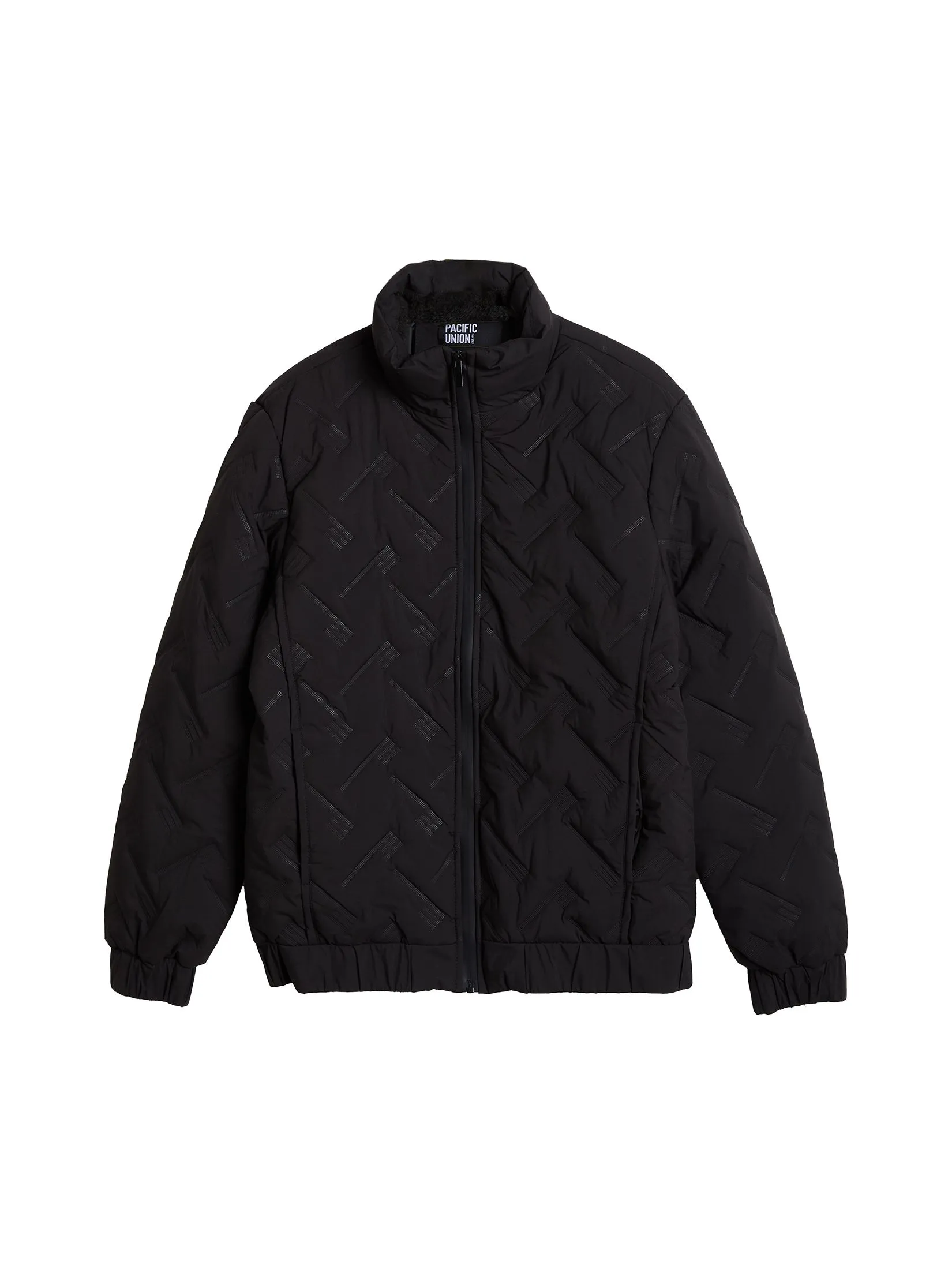 PACIFIC UNION Men Bomber Jacket Black