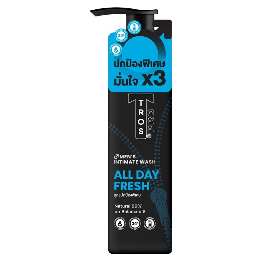 Tros Pro Men'S Intimate Wash All Day Fresh 130 Ml.
