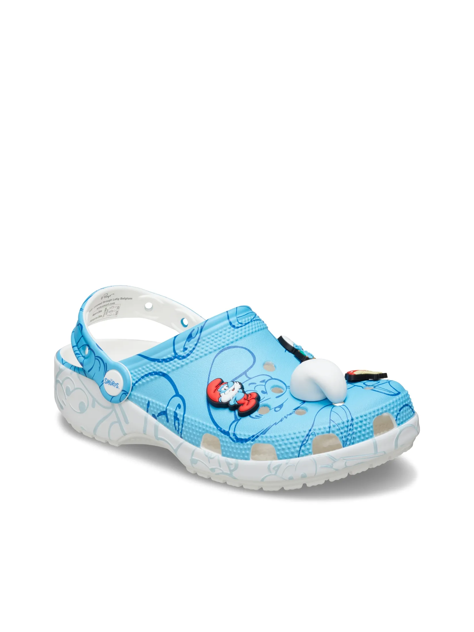 CROCS UNISEX SMURFS CLASSIC CLOG - MULTI
