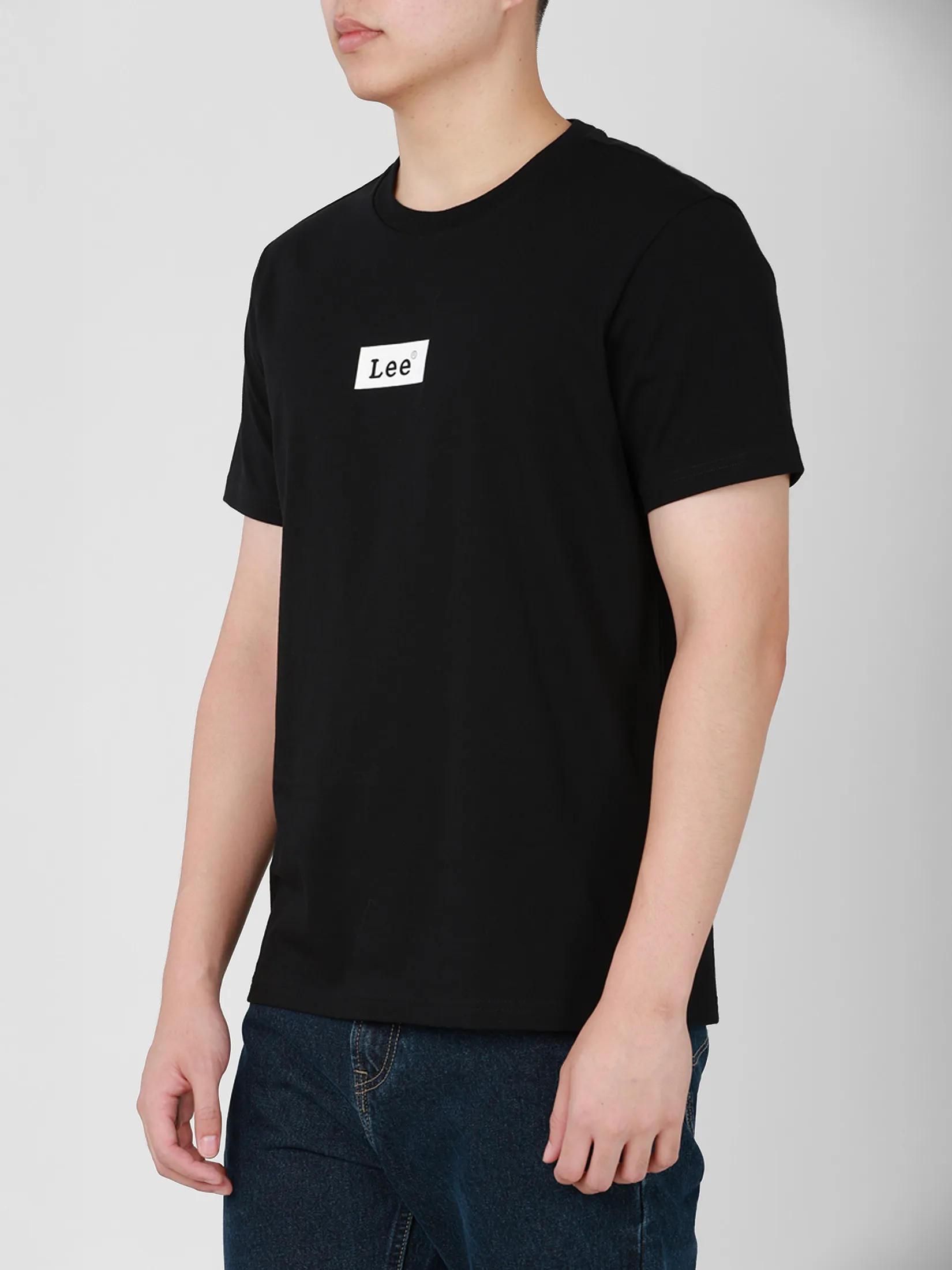 LEE Men s Tee Short Sleeve Regular Fit Black