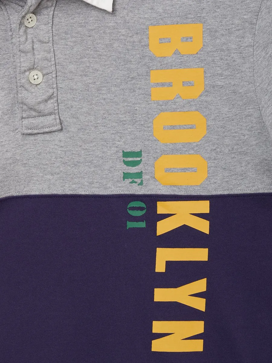 DEFRY 01 Men Polo Short Sleeves Grey