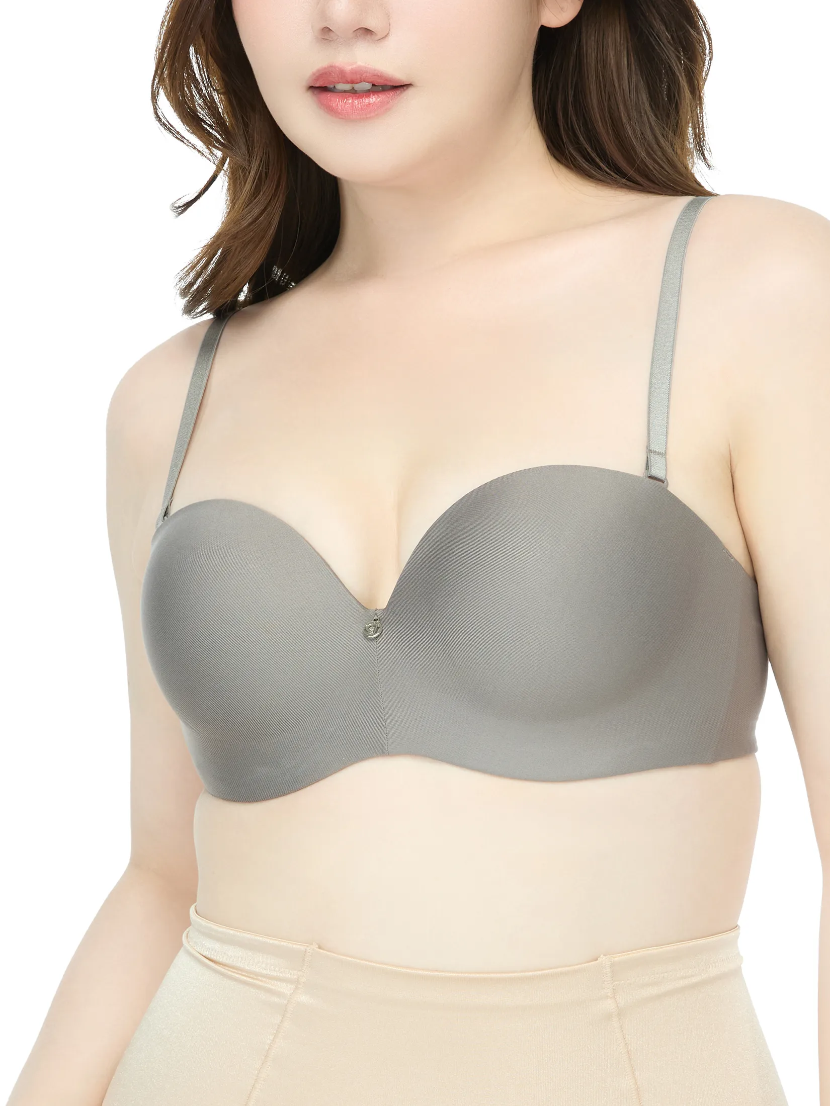 WACOAL Women Curve Diva Underwired Strapless bra Green Size - B75