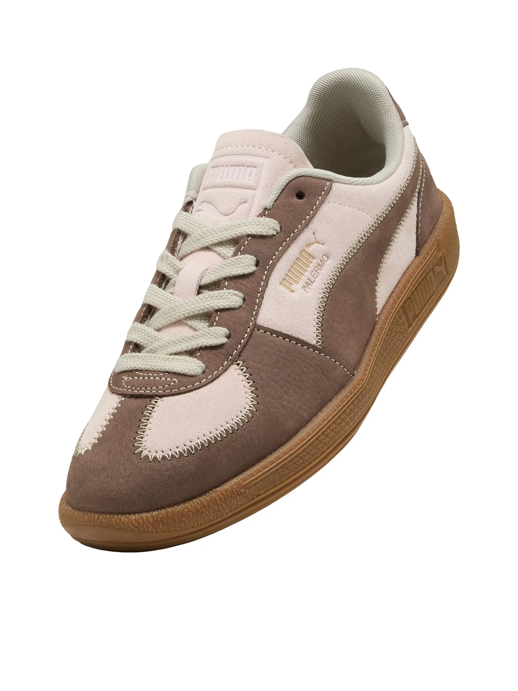 PUMA Women Sneakers Palermo Wine Club Flat Bronze-Gum