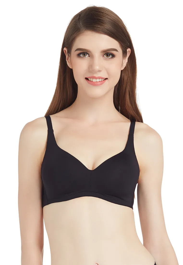 WACOAL Black Wacoal Wireless Bra  WB7525  (BL)