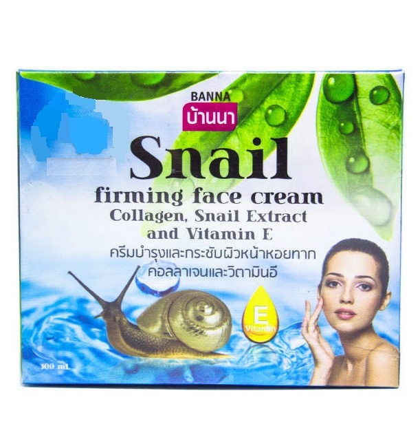 Подтягивающий улиточный крем Banna 100 мл