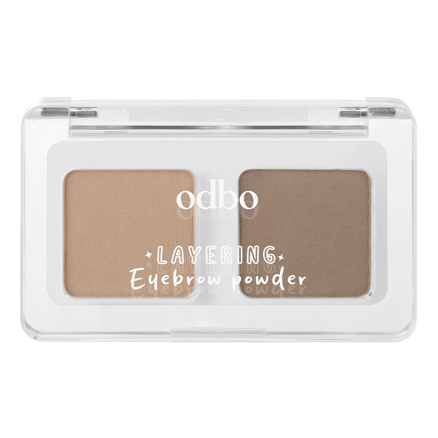 Odbo Layering Eyebrow Powder 7018-03 - 03 Light Brown