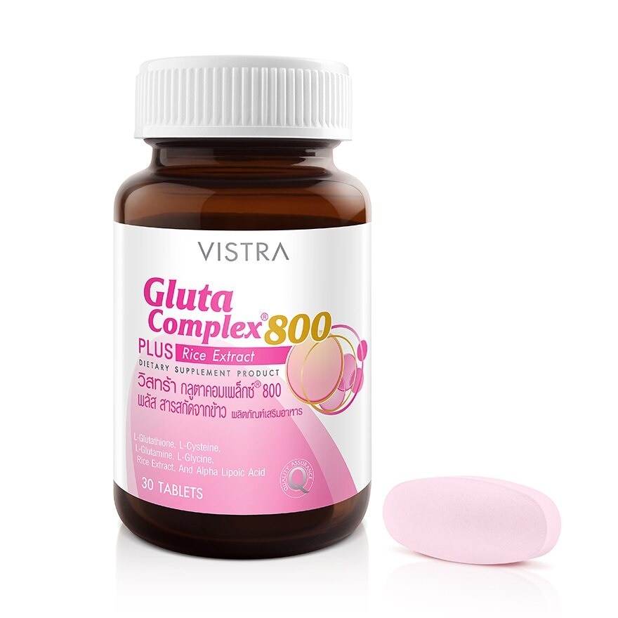 Vistra Gluta Complex  800 Plus  30 Tab