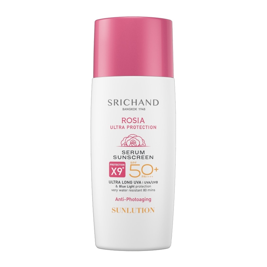 Srichand Sunlution Rosia Ultra Protection Serum Sunscreen SPF50+ PA++++ 40ml.