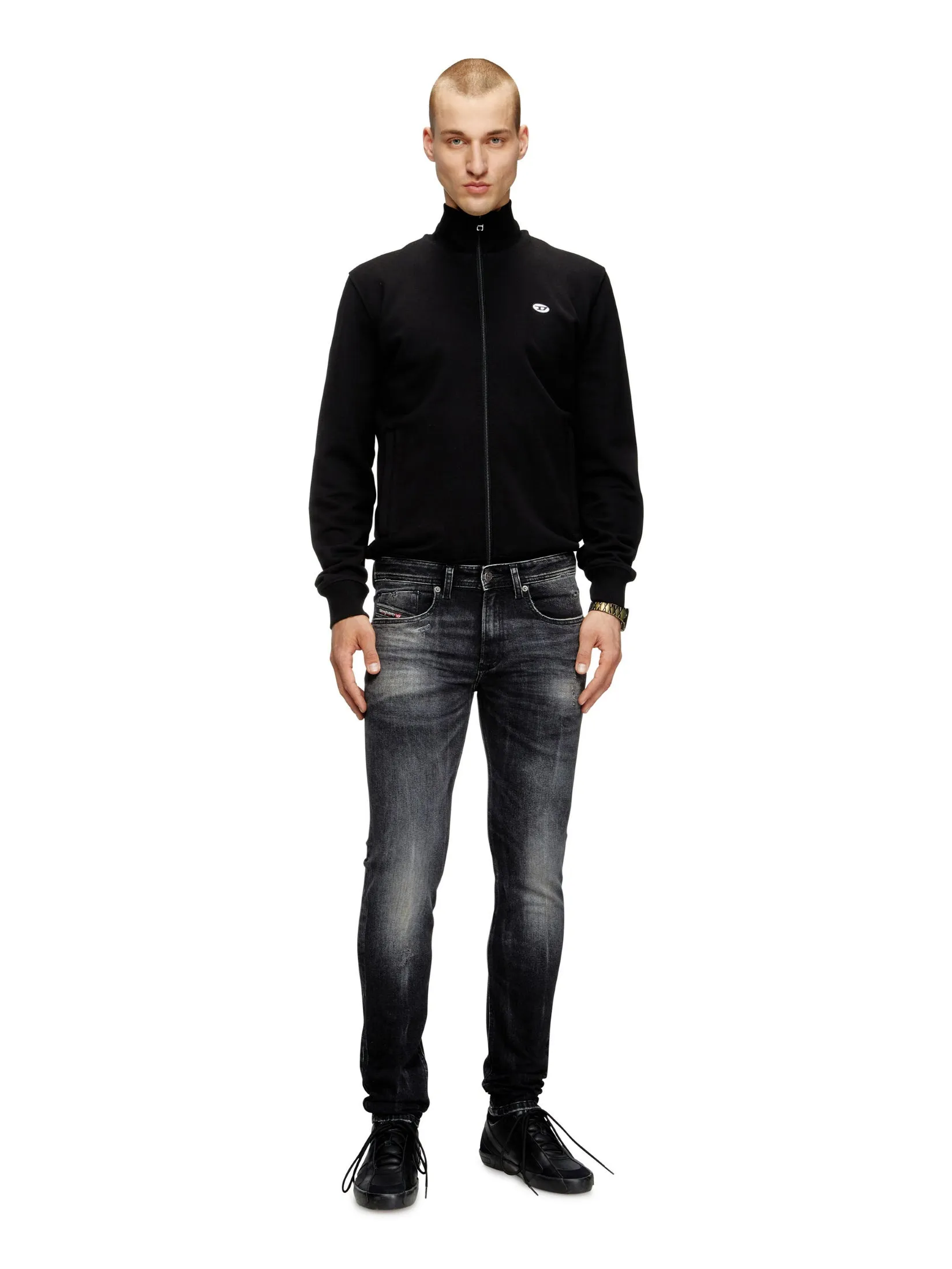 DIESEL Jeans Pants Men 1979 SLEENKER L.30 TROUSERS Black