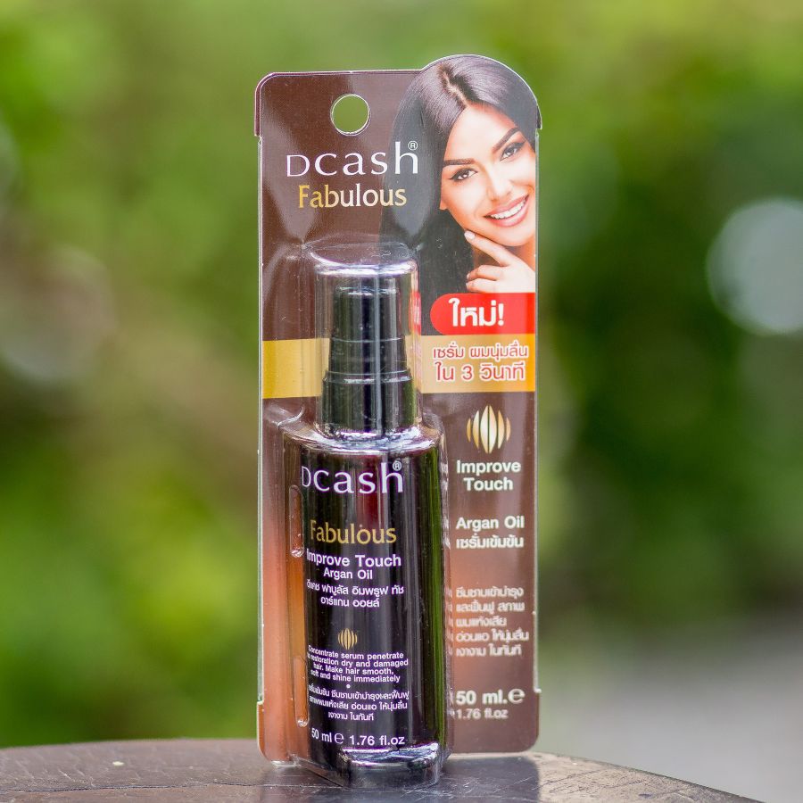 Несмываемая сыворотка для волос с аргановым маслом Dcash 50 мл