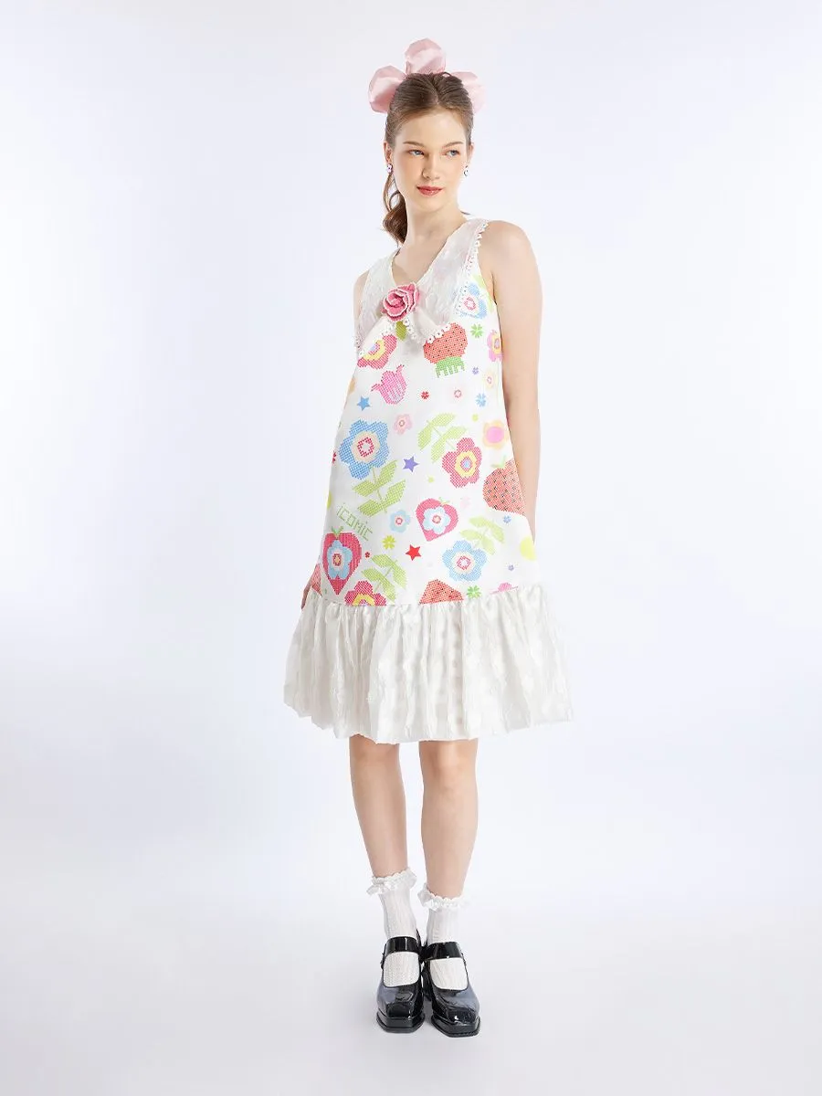 ICONIC WOMAN WHITE LOLAR DRESS