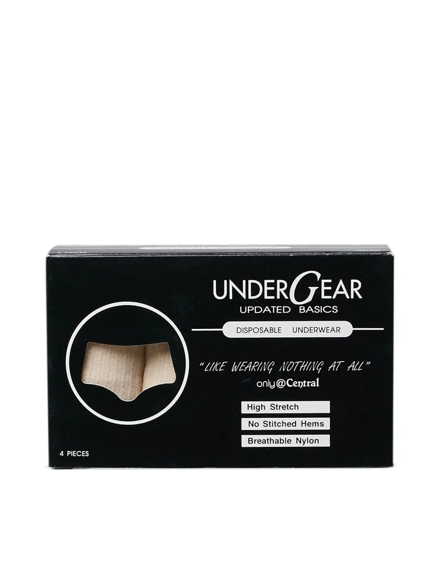 UNDERGEAR Disposable Underwear 4 PC. Per Packs Limited Edition 1804SPK01