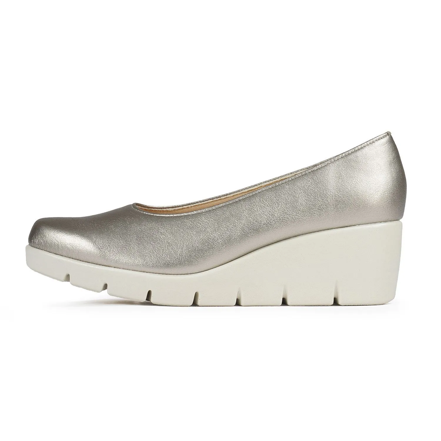 JOLI SNOB Silver Women Comfort High Heels