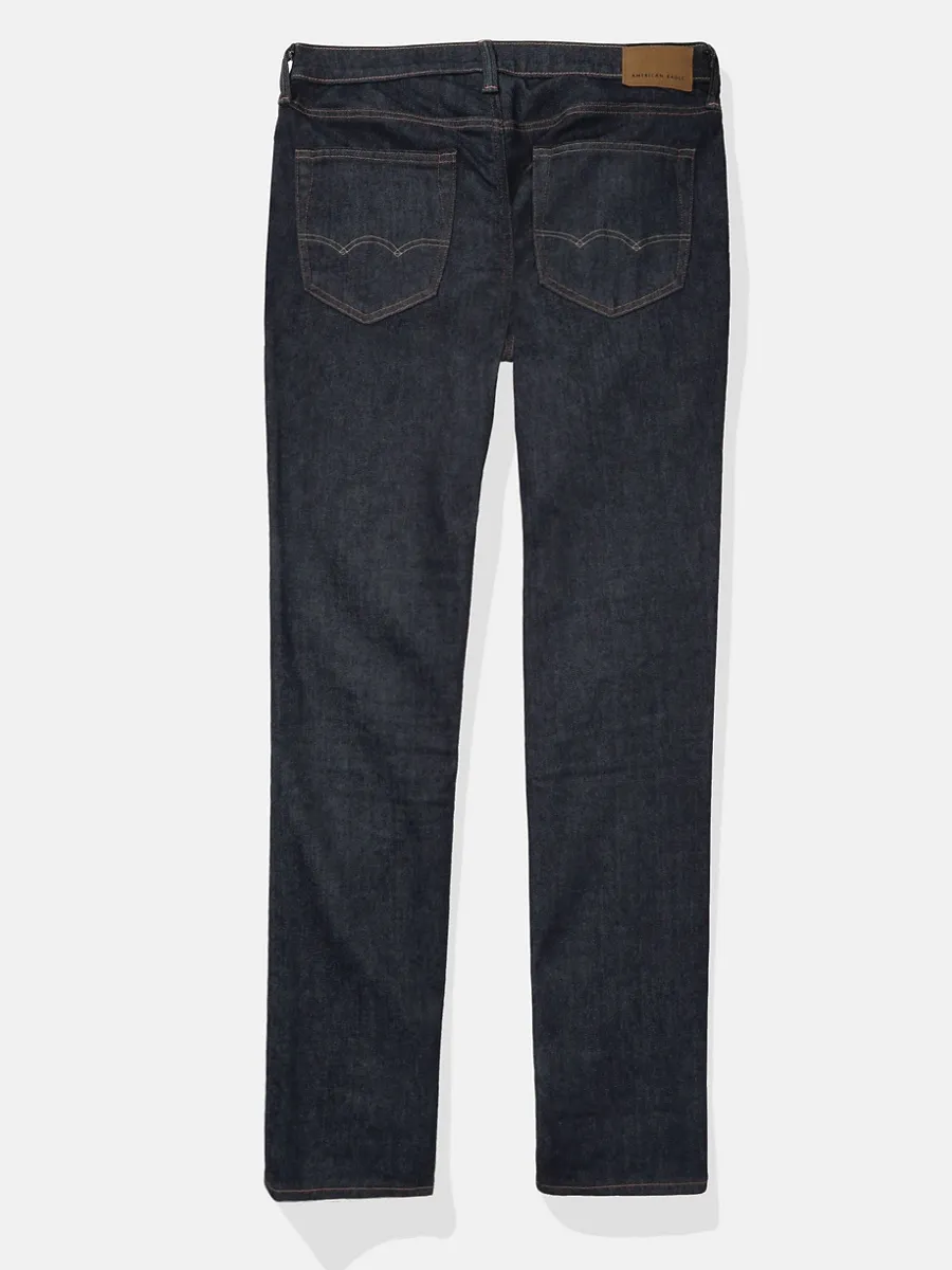 AMERICAN EAGLE MEN INTL EXCLUSIVE DARK CLEAN ORIGINAL STRAIGHT 896 DARK WASH
