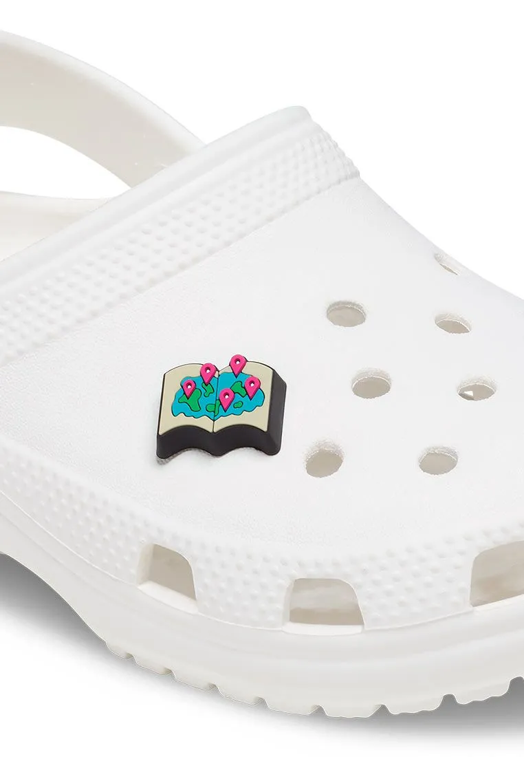 CROCS MULTICOLOR CROCS Jibbitz Marked Map Shoes Charm