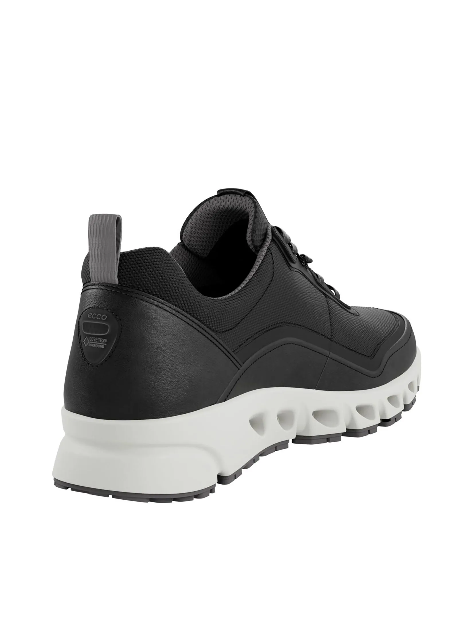 ECCO Men Sneakers Multi-Vent Black/Black/Steel