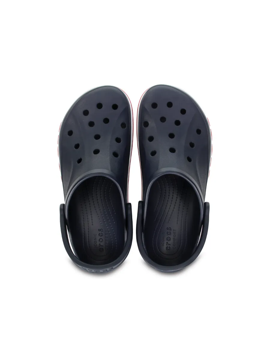 CROCS UNISEX S BAYABAND CLOG  - NAVY/PEPPER