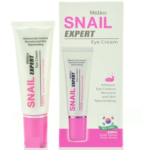 Улиточный крем для кожи вокруг глаз Snail Mistine 10 гр