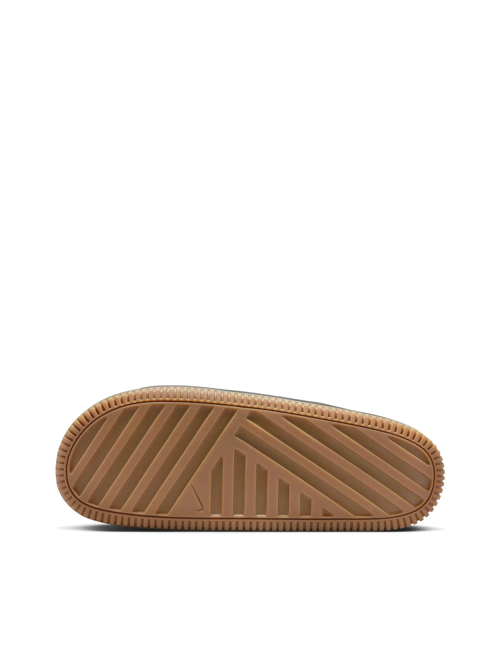 NIKE Men Slide Calm FD4116-003 Black/Black-Gum Med Brown