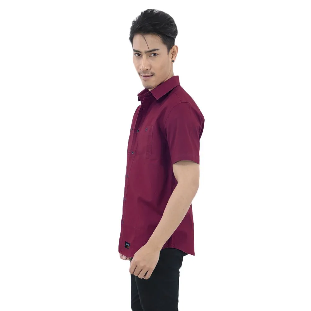 BOVY BAS3900 -  SHIRT CRIMSON BASIC SLIM