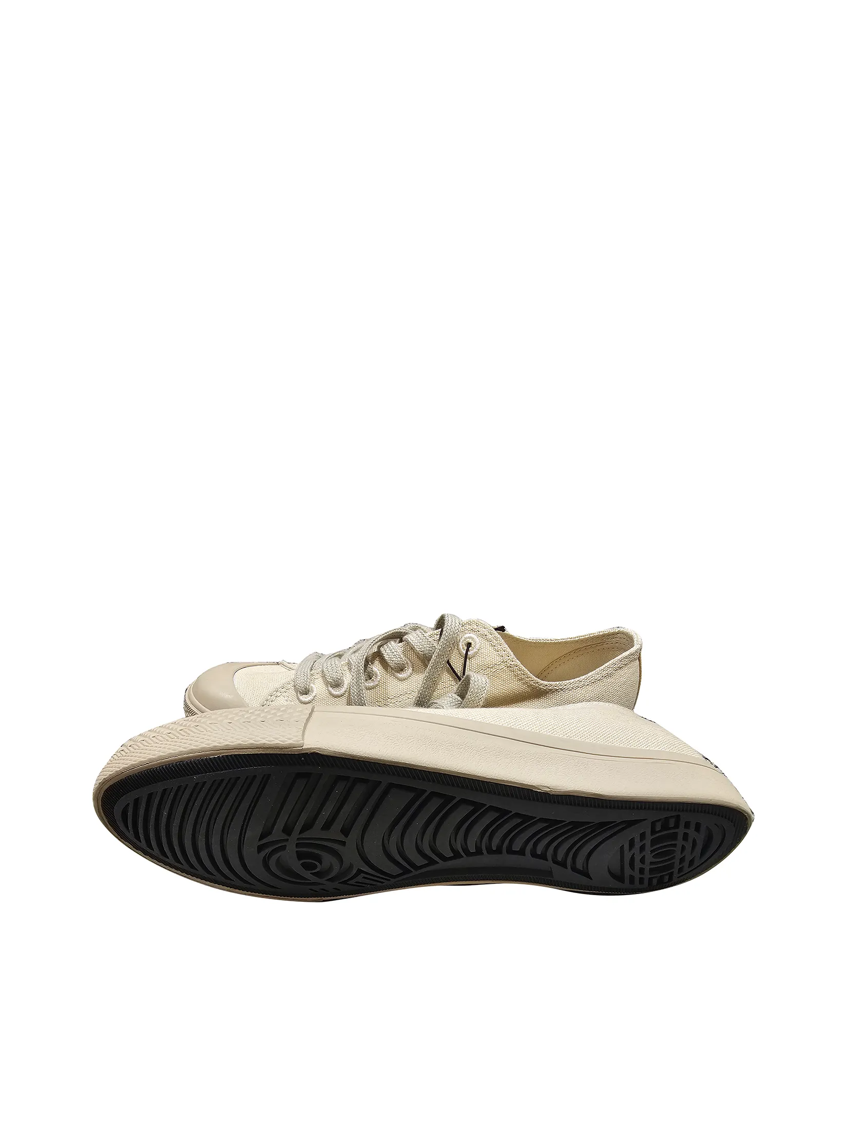 MUJI Women Sneakers Less Tiring Ivory